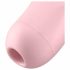 Satisfyer Curvy 2+ - stimulateur clitoridien à vagues d'air intelligent (rose)