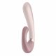 Satisfyer Heat Wave - inteligentní, pákový vibrátor s ohřevem (béžový)