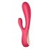 Satisfyer Mono Flex - slimme waterdichte vibrator (rood)