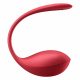 Satisfyer Shiny Petal - vibrační vajíčko s rádiovým ovládáním (červené)