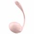 Satisfyer Pétale Nervuré - œuf vibrant télécommandé (rose)