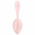 Satisfyer Ribbed Petal - rádiové vibrační vajíčko (růžové)