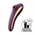 Satisfyer Dual Kiss - 2en1, vibromasseur rechargeable pour vagin et clitoris (violet)