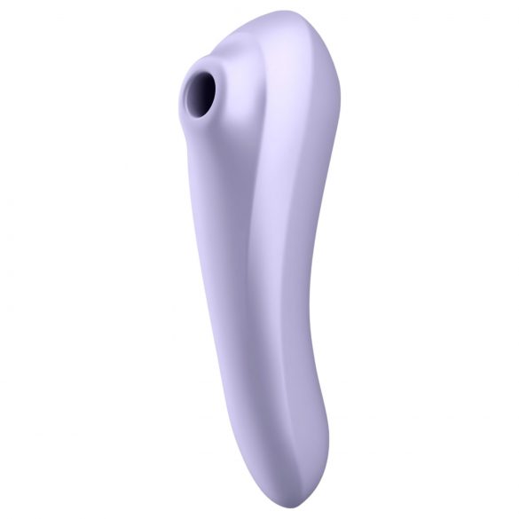 Satisfyer Dual Pleasure - chytrý 2v1 bezdotykový stimulátor a vibrátor (fialový)