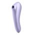 Plaisir Double Satisfyer - stimulateur à air et vibromasseur 2-en-1 (violet)