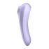 Satisfyer Dual Pleasure - nabíjecí, vodotěsný smart vibrátor na klitoris a vagínu (fialový)