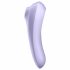 Plaisir Double Satisfyer - stimulateur à air et vibromasseur 2-en-1 (violet)