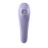 Plaisir Double Satisfyer - stimulateur à air et vibromasseur 2-en-1 (violet)