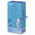 Plaisir Double Satisfyer - stimulateur à air et vibromasseur 2-en-1 (violet)