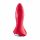 Satisfyer Rotator Plug 1 - oplaadbare, parelvormige anale vibrator (rood)