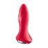 Satisfyer Rotator Plug 1 - oplaadbare, parelvormige anale vibrator (rood)