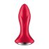 Satisfyer Rotator Plug 1 - vibromasseur anal à perles rechargeable (rouge)