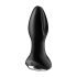 Plug Rotatif 2 Satisfyer - vibrateur anal à perles rechargeable (noir)