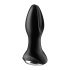 Plug Rotatif 2 Satisfyer - vibrateur anal à perles rechargeable (noir)