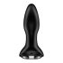 Plug Rotatif 2 Satisfyer - vibrateur anal à perles rechargeable (noir)