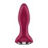 Satisfyer Rotator Plug 2 - oplaadbare, parelvormige anale vibrator (fusie)