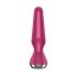 Satisfyer Plug-ilicious 2 - slimme anale vibrator (rood)