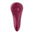 Satisfyer Sexy Secret - nabíjecí, vodotěsný smart vibrátor na klitoris (bordový)