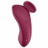 Satisfyer Sexy Secret - nabíjecí, vodotěsný smart vibrátor na klitoris (bordový)