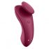 Satisfyer Sexy Secret - nabíjecí, vodotěsný smart vibrátor na klitoris (bordový)