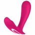 Satisfyer Top Secret - nabíjecí, inteligentní, dvoumotorový vibrátor (růžový)