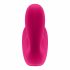 Satisfyer Top Secret - nabíjecí, inteligentní, dvoumotorový vibrátor (růžový)