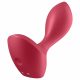 Satisfyer Backdoor Lover - nabíjecí, vodotěsný anální vibrátor (červený)