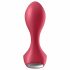 Satisfyer Backdoor Lover - nabíjecí, vodotěsný anální vibrátor (červený)