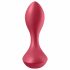 Satisfyer Backdoor Lover - nabíjecí, vodotěsný anální vibrátor (červený)