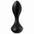 Satisfyer Backdoor Lover - nabíjecí, vodotěsný anální vibrátor (černý)