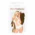 Penthouse Perfect Lover - krajkové body (bílé)  - M/L