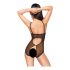 Penthouse Allumé - body en dentelle ouvert (noir) - M/L