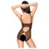 Penthouse Allumé - body en dentelle ouvert (noir) - L/XL