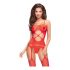 Penthouse Hot Nightfall - zigzag, open net set (rood)