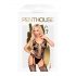 Penthouse Amour - ensemble dentelle ouvert (noir)