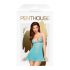 Penthouse Histoire du Soir - nuisette & string (turquoise) - M/L