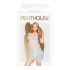 Penthouse Stoute Pop - kanten jurk en string (blauw)