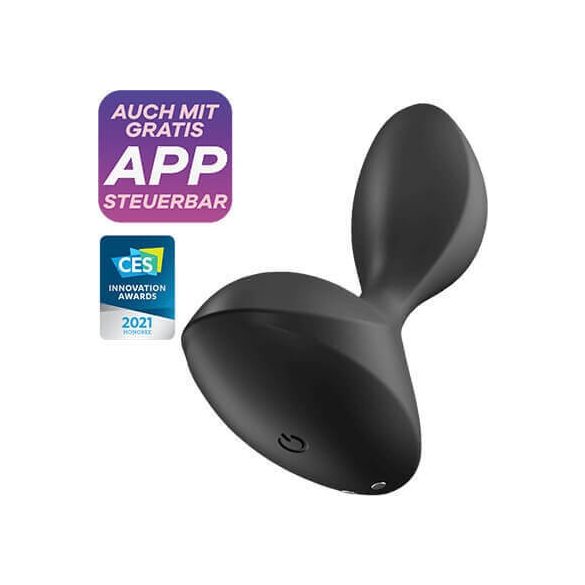 Satisfyer Sweet Seal - vibromasseur anal intelligent (noir)