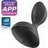 Satisfyer Sweet Seal - vibromasseur anal intelligent (noir)