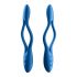 Satisfyer Elastic Game - oplaadbare, flexibele paar vibrator (blauw)