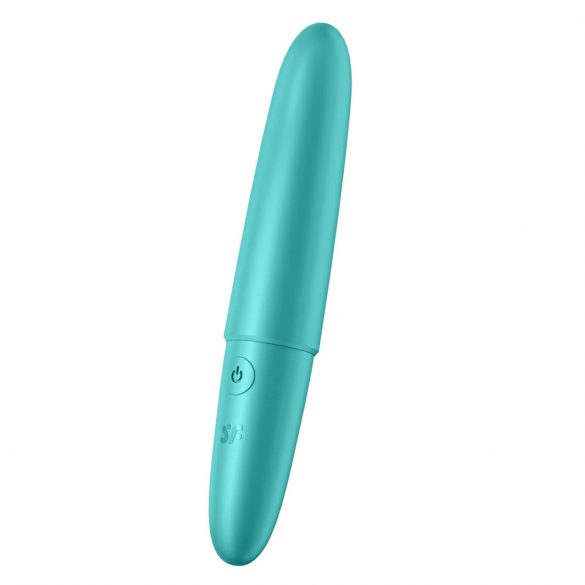 Satisfyer Ultra Power Bullet 6 - vibromasseur rechargeable et étanche (turquoise)