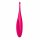 Satisfyer Twirling Fun - vibromasseur clitoridien étanche rechargeable (magenta)