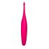 Satisfyer Twirling Fun - vibromasseur clitoridien étanche rechargeable (magenta)