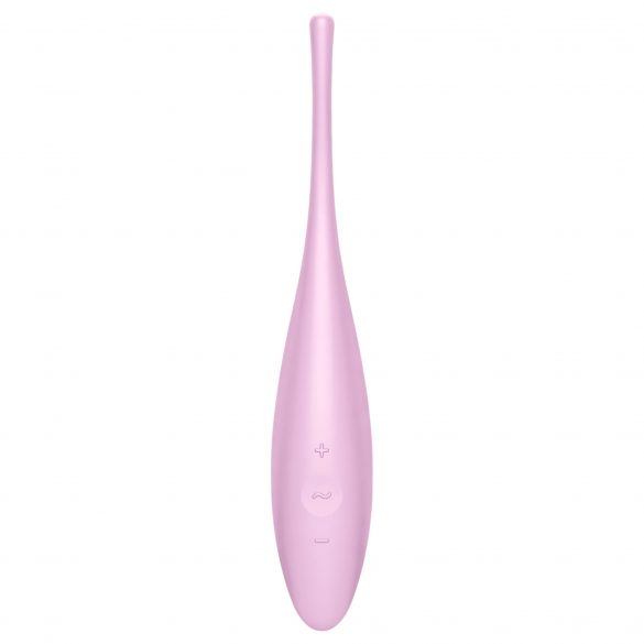 Satisfyer Twirling Joy - nabíjecí, voděodolný vibrátor na klitoris (růžový)