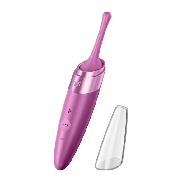 Satisfyer Twirling Delight - nabíjecí, voděodolný vibrátor na klitoris (fialový)