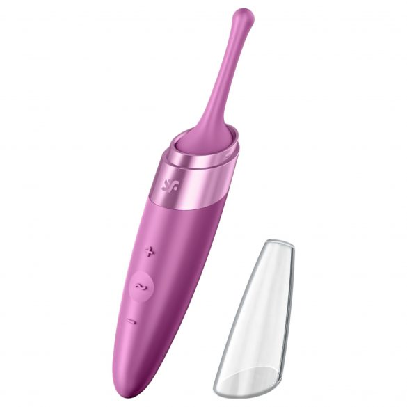 Satisfyer Twirling Delight - nabíjecí, voděodolný vibrátor na klitoris (fialový)