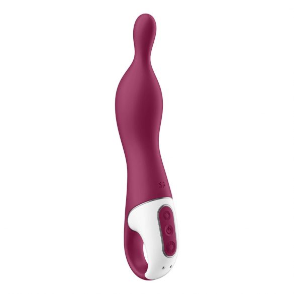 Satisfyer A-Mazing 1 - oplaadbare A-punt vibrator (rood)