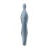 Satisfyer A-Mazing 2 - vibromasseur rechargeable Point A (gris)