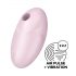 Satisfyer Vulva Lover 3 - akumulátorový, vzduchový stimulátor klitorisu (růžový)