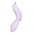 Satisfyer Curvy Trinity 2 - nabíjecí vaginální vibrátor se stimulátorem klitorisu (fialový)